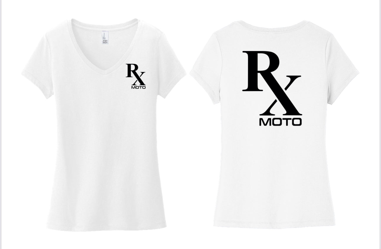 RX Moto Ladies T-Shirt (White)