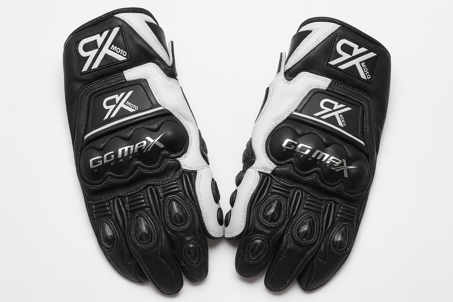 RX Moto Stealth Leather Gloves (short)