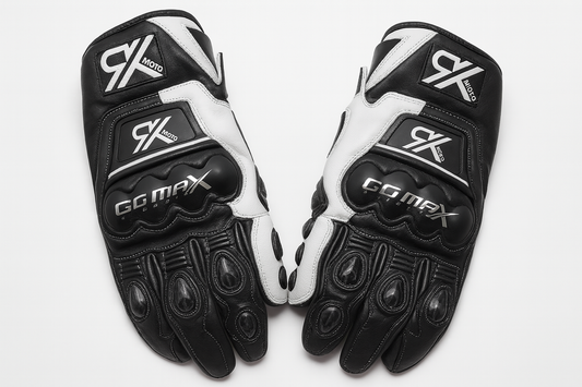 RX Moto Stealth Leather Gloves (short)