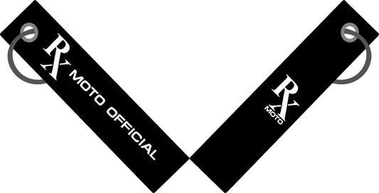 RX Moto Official Leather Keychain
