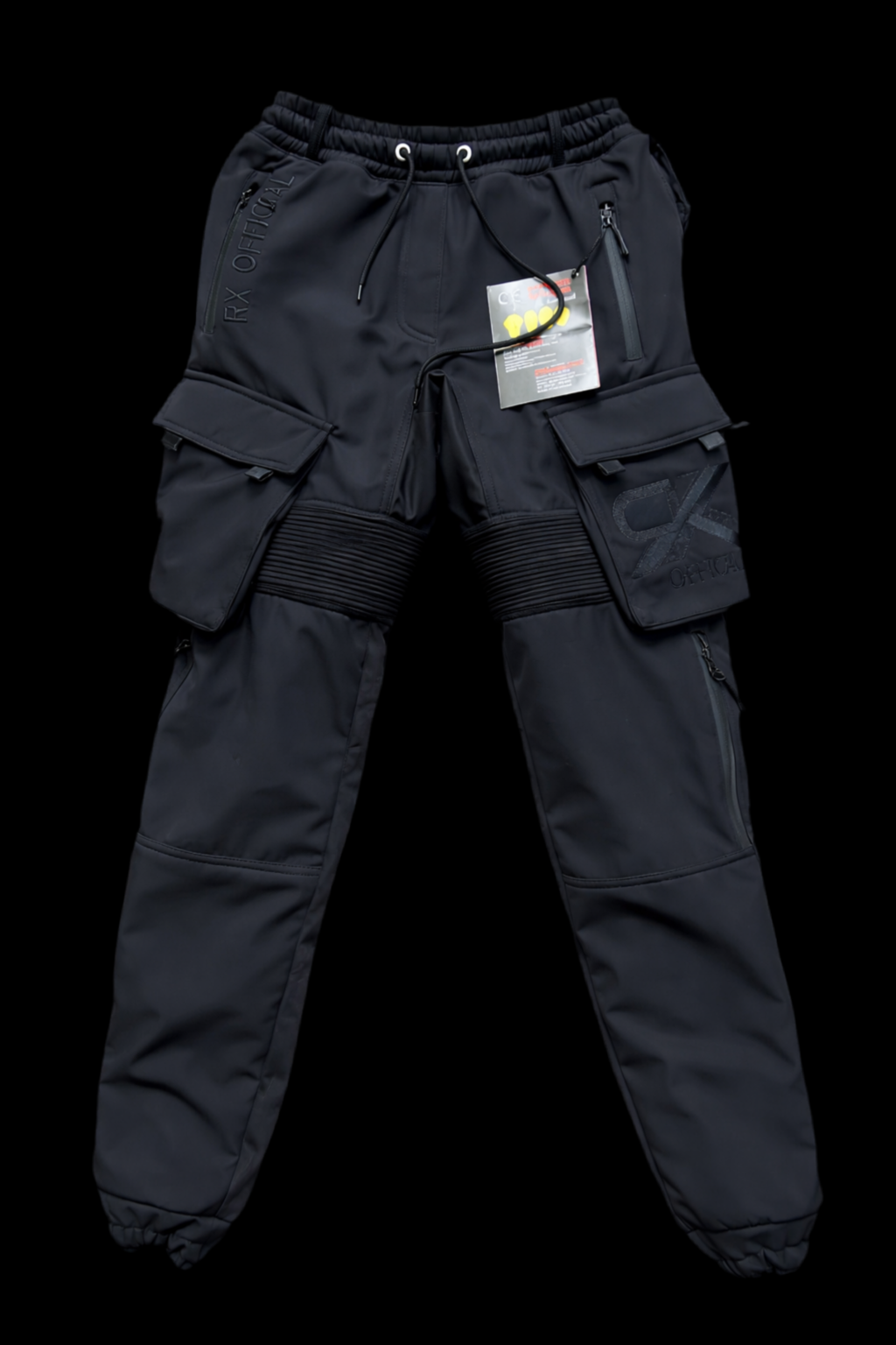 RX Moto Official Men’s Armored Joggers Blackout
