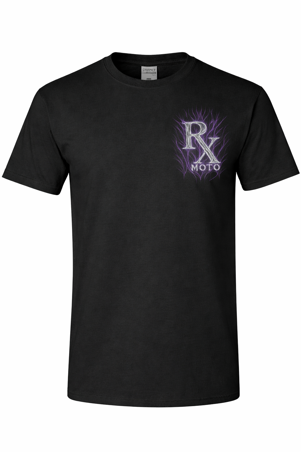 RX Moto / Nola_r1 Men’s Black District T-Shirt
