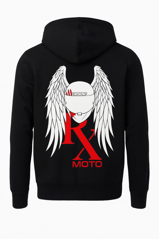 RX Moto / n8v.squid Men’s Black District Hoodie