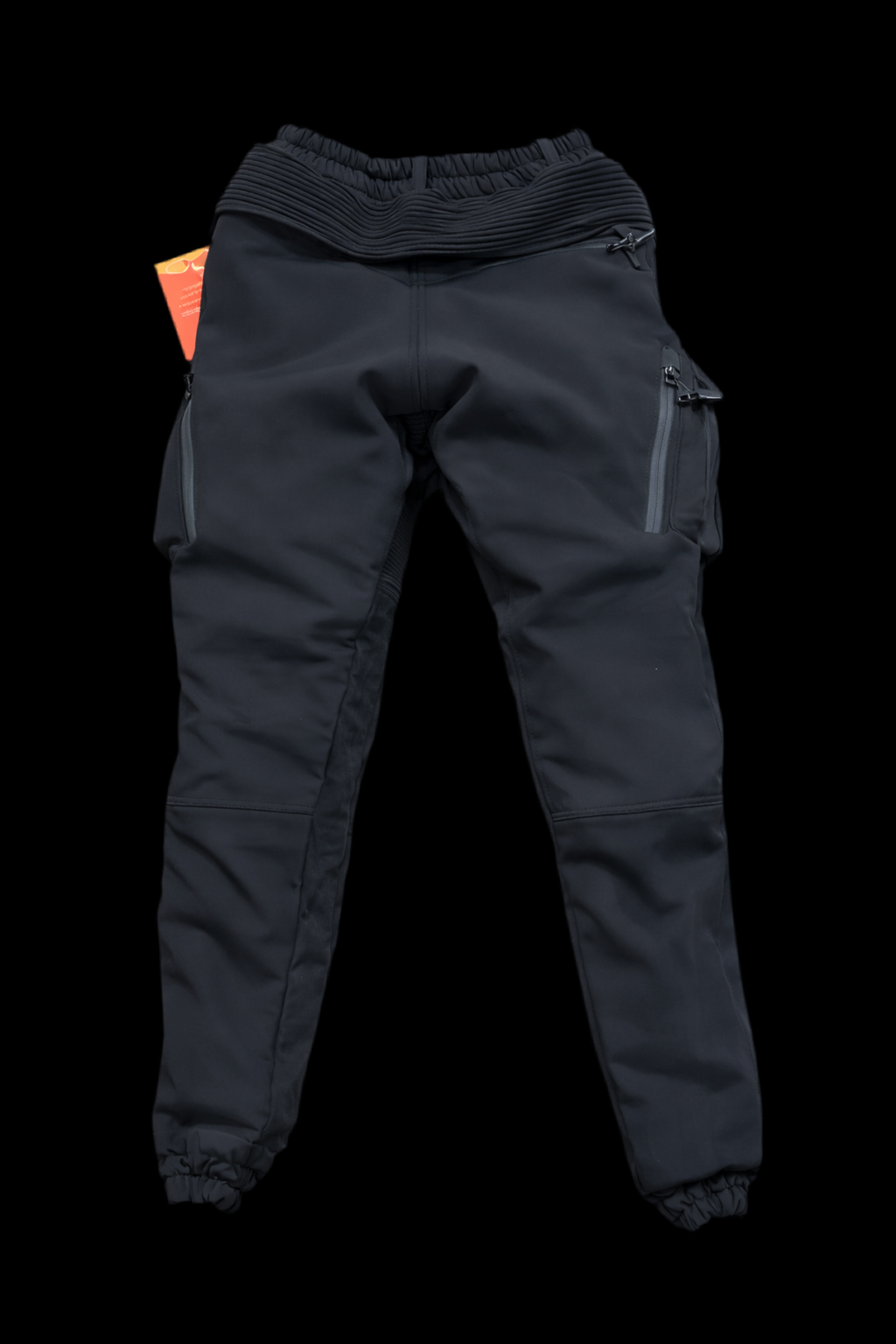 RX Moto Official Men’s Armored Joggers Black (white print)