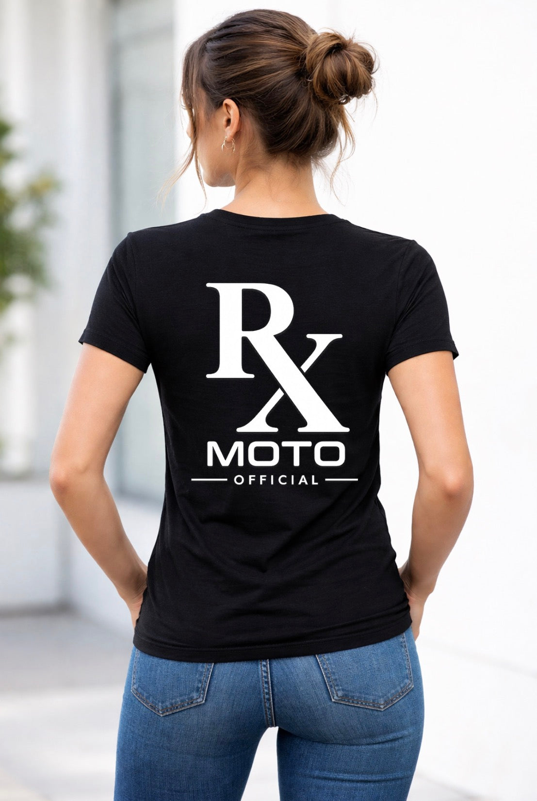 RX Moto Official Ladies District Crew Neck T-Shirt
