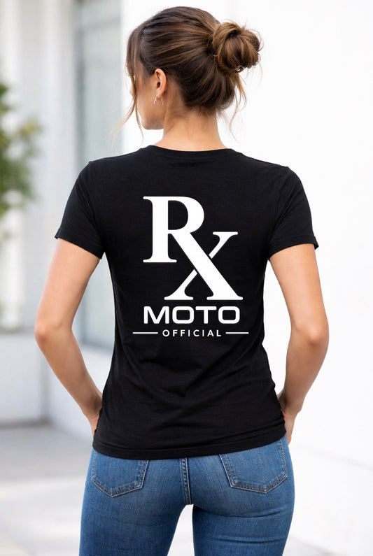 RX Moto Official Ladies District Crew Neck T-Shirt