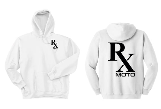 RX Moto Men’s District Hoodie (White)