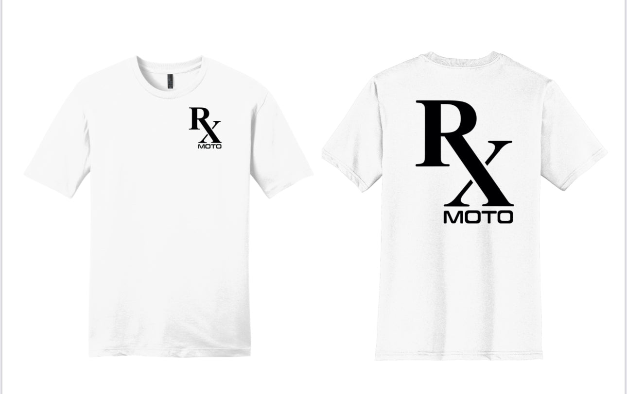 RX Moto Men’s T-Shirt (White)