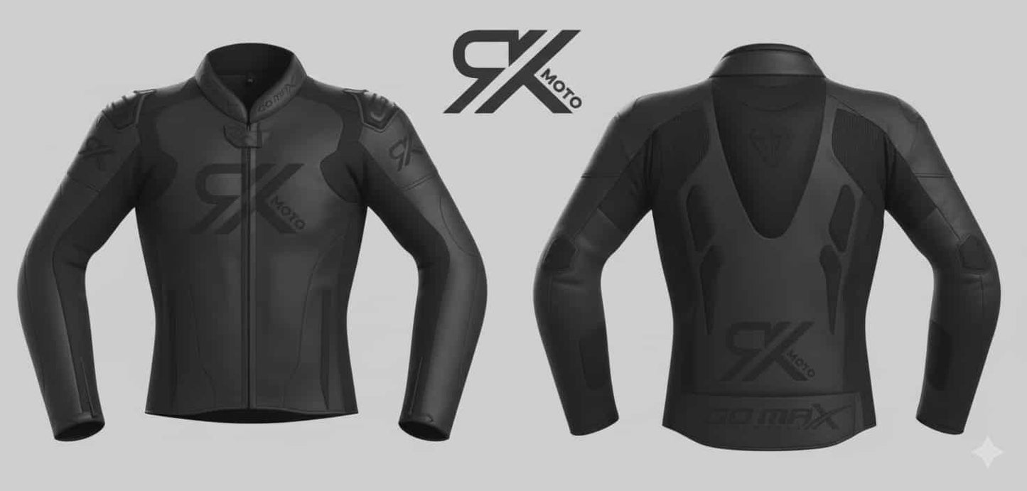 RX Moto Official Stealth Leather Jacket